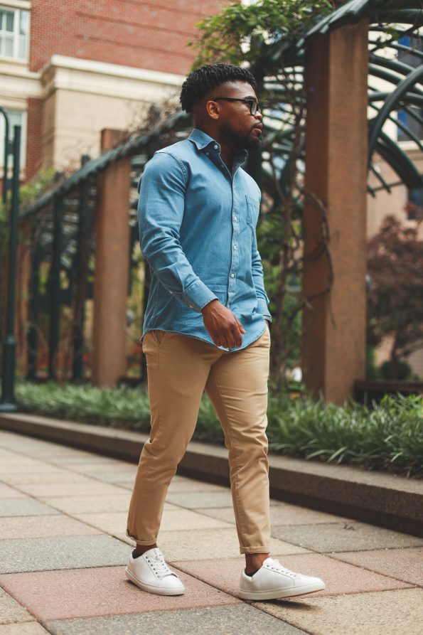 light-denim-blue-shirt-core-khaki-chinos